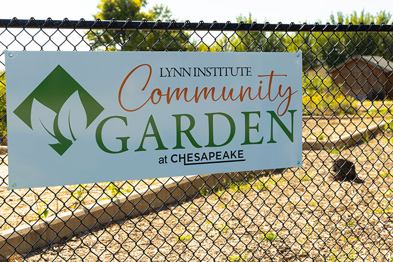 Lynn Institute Community Garden at Chesapeake
